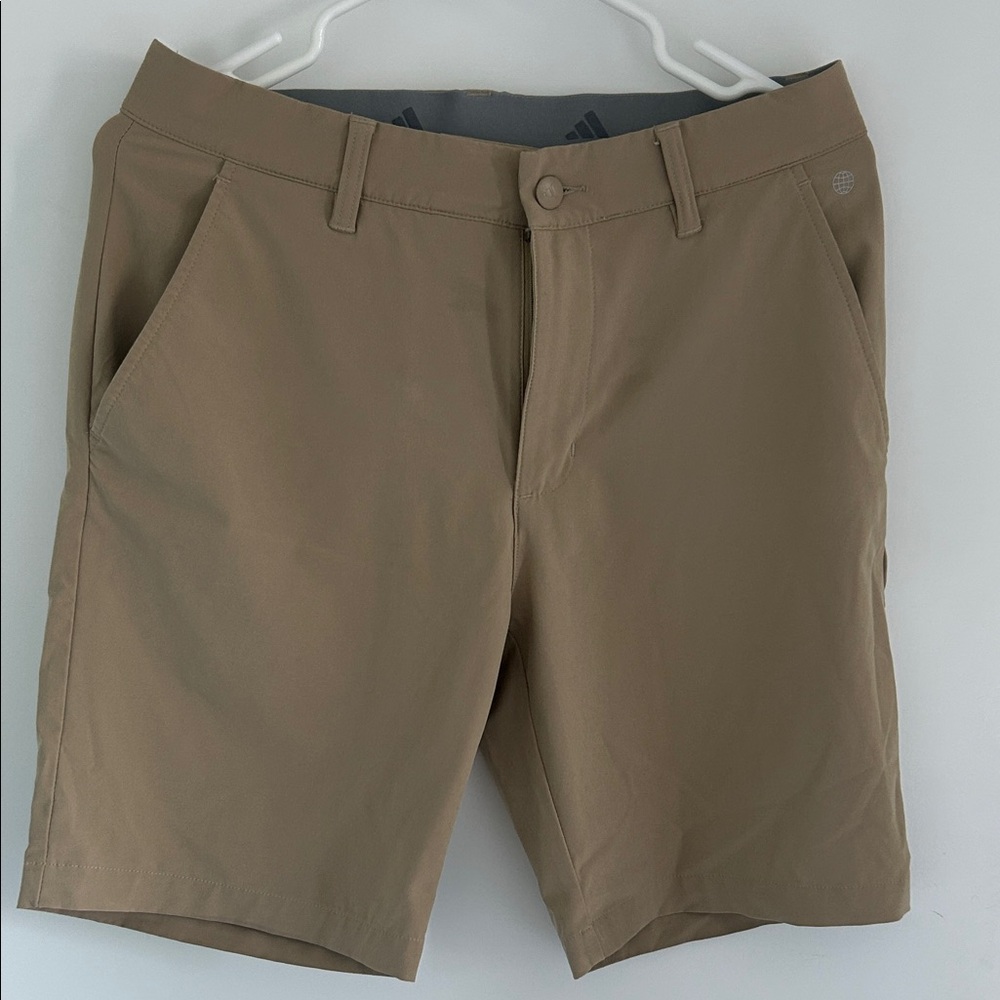 Adidas Men's Khaki Golf Shorts